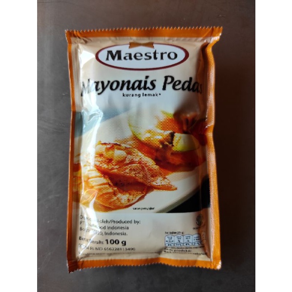 

Maestro Mayonais Pedas 100gr