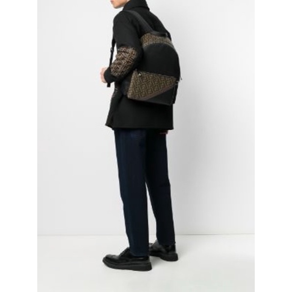 Tas Ransel pria Fendi nylon import premium tas backpack pria import