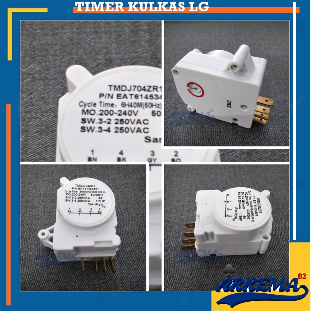 TIMER KULKAS LG SANKYO | DEFROST KULKAS LG | TIMER KULKAS TMDJ04ZR1 | DEFROST LG