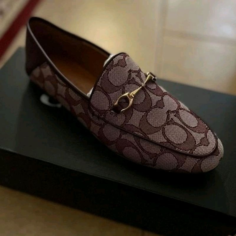 Flat Shoes Wanita Coach Haley Loafer
