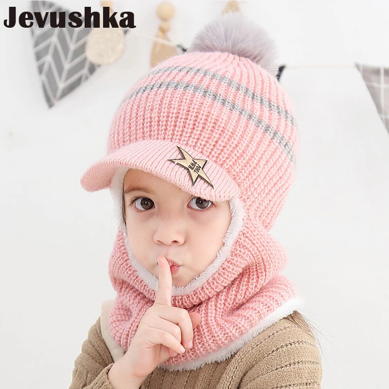 Baby Winter Hat Pom Pom Beanie Hats 