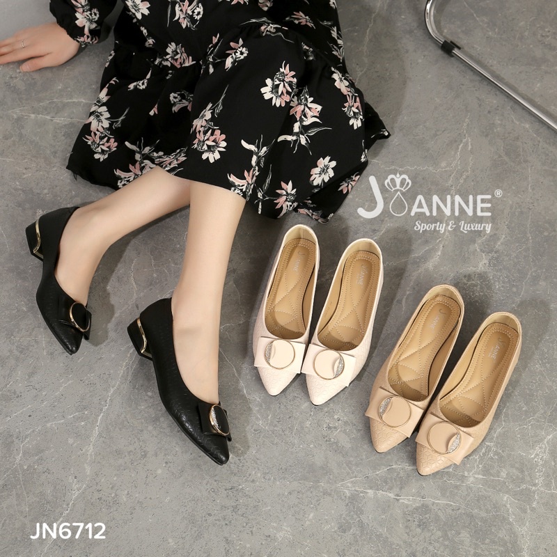 RESTOCK! [ORIGINAL] JOANNE Pump Heels Sepatu Kerja Wanita Hak Tahu #JN6712