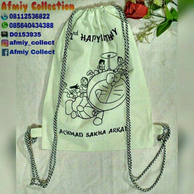 Tas serut Gendong (tali kur besar,padat)