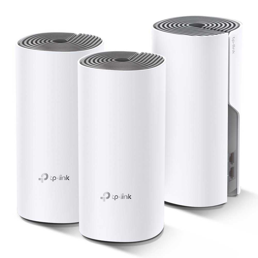 TP Link DECO E4 AC1200 Whole Home Mesh Wi-Fi System - DECO E4 3-PACK