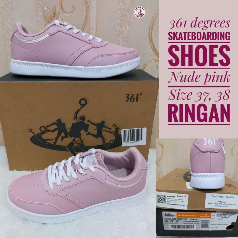 Sepatu Skateboarding Wanita 361 DEGREES Sepatu Olahraga Wanita 361 DEGREES