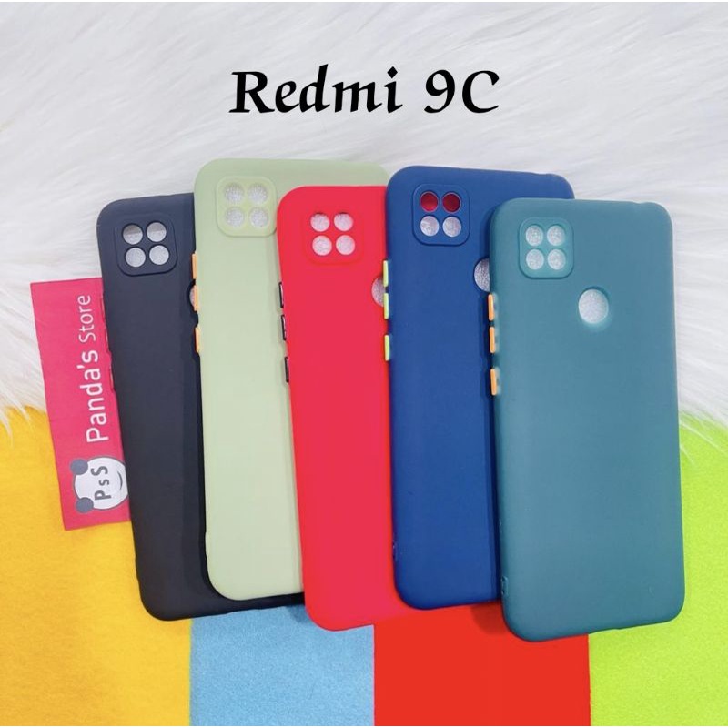 Case Redmi 9C / 10A Babycase + Pelindung Kamera, Makaron Full Color (PsS)