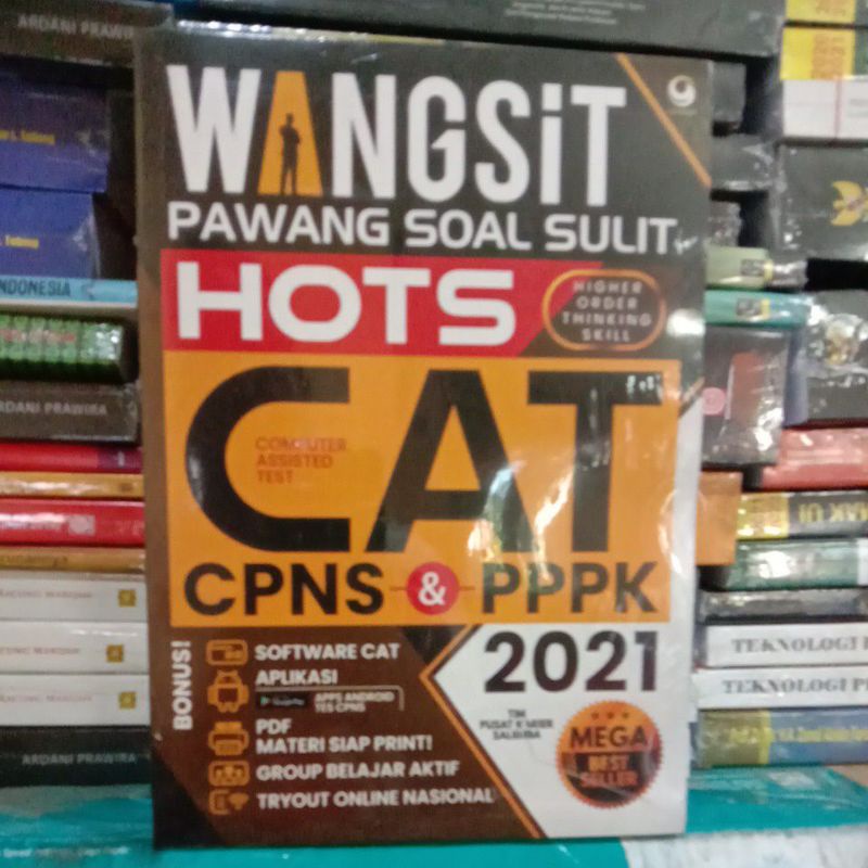 Jual Buku WANGSIT PAWANG SOAL SULIT HOTS CAT CPNS PPPK 2021 Shopee Indonesia