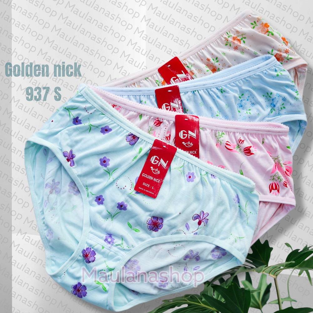Cd golden nick 937 motif | Celana dalam wanita dewasa katun | Cd wanita golden nick