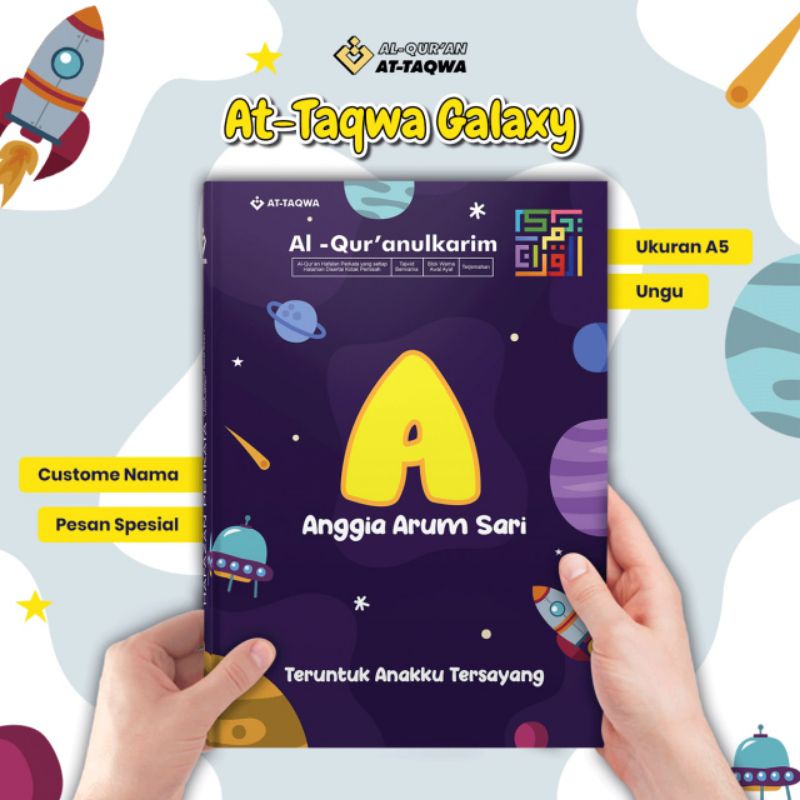 Alquran Custom Kids attaqwa - Alquran A5 - Alquran Attaqwa