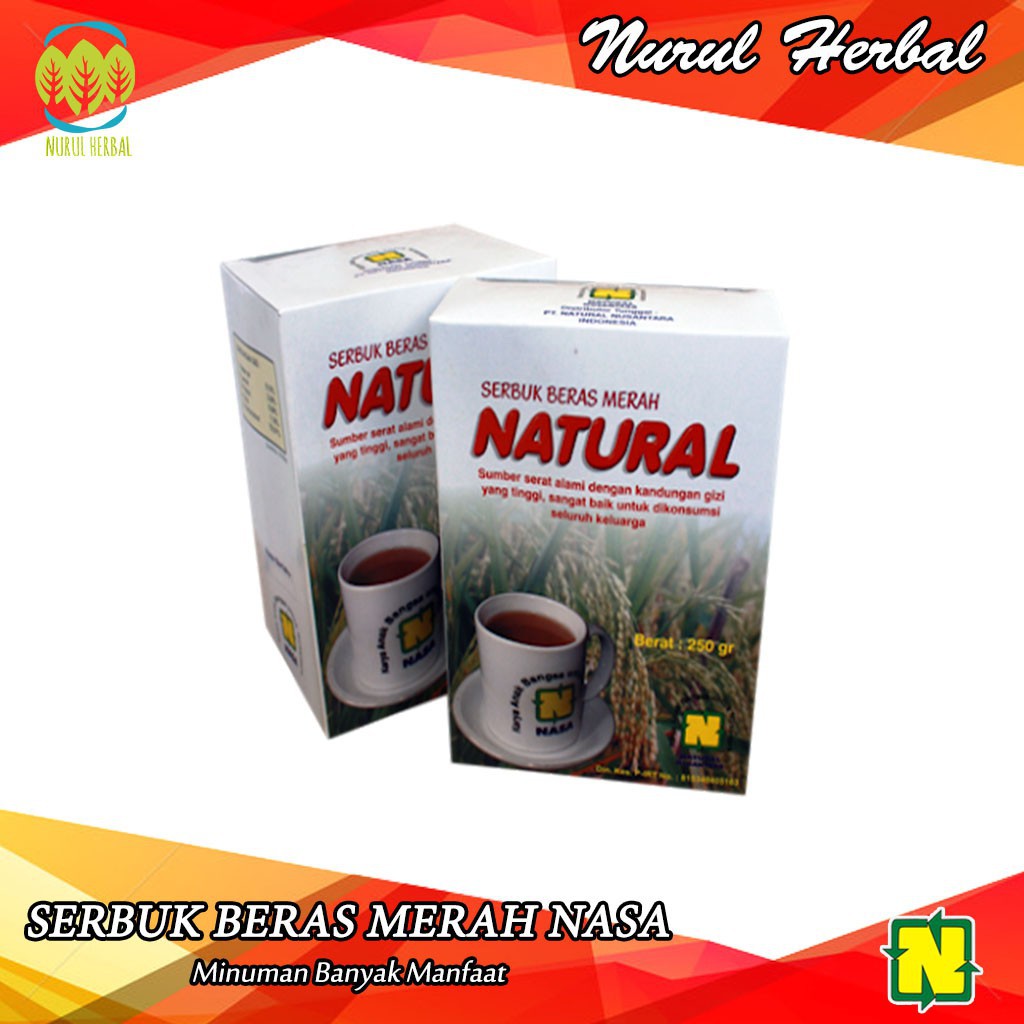 

magh kronis serbuk beras merah