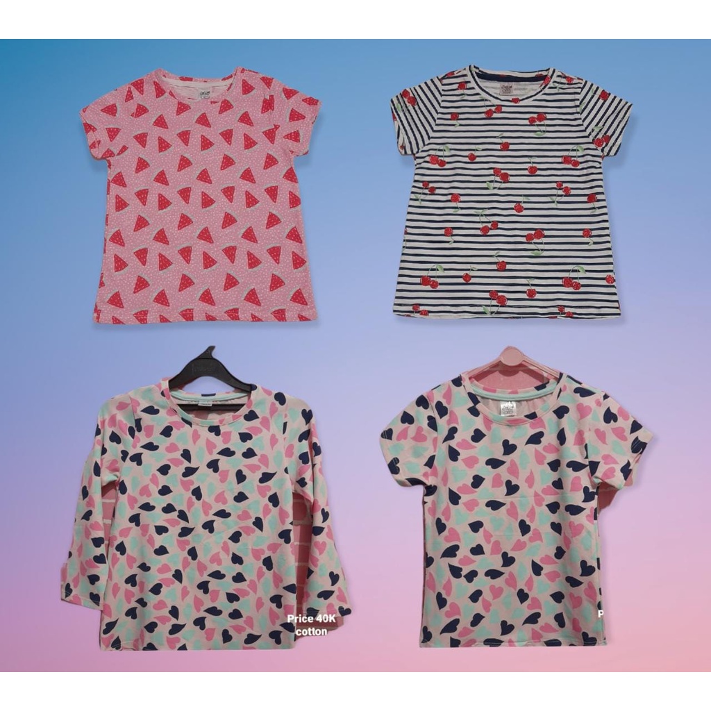 Kaos Anak Zad Kids Perempuan