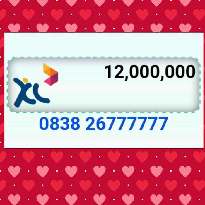 NOMOR CANTIK/XL BEBAS(0838 26 777777)NOMOR HOKI,RAPIH,