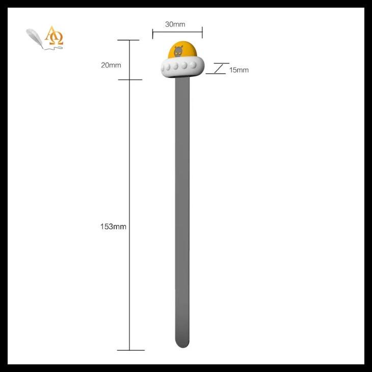 

Pembatas Buku Unik / Bookmark Edisi Ufo Imut Lux Limited