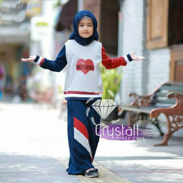 BAJU GAMIS ANAK PEREMPUAN USIA 6TAHUN 7TAHUN 8TAHUN GROSIR BAJU ANAK MURAH CRYSTAL KID COMBAT IMPORT