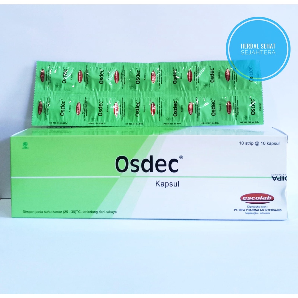 OSDEC Osdec isi 100 Kapsul per box - Dipa