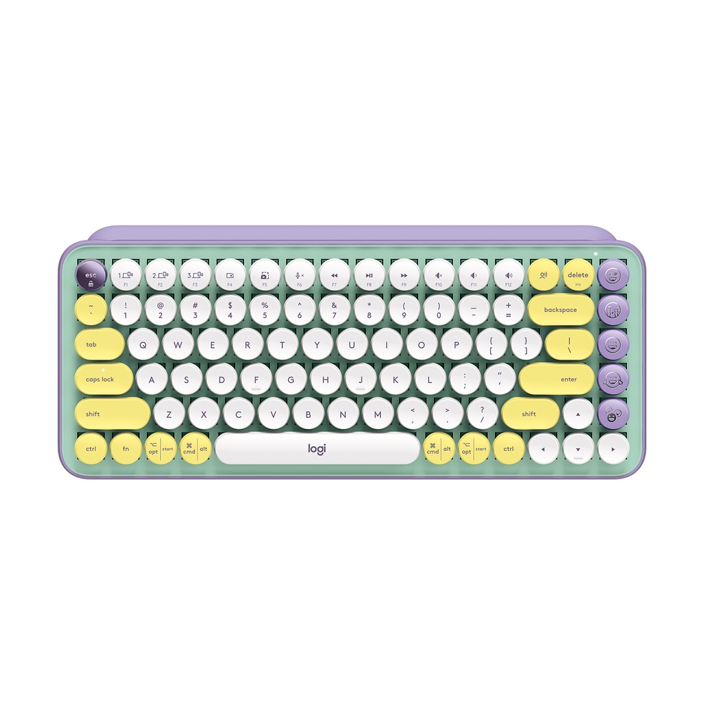 Logitech POP Keys Wireless Mechanical Emoji Keyboard