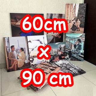 cetak foto + Bingkai photo wisuda pernikahan wedding 24RS 60x90 Free custom design grafis 1 jam jadi