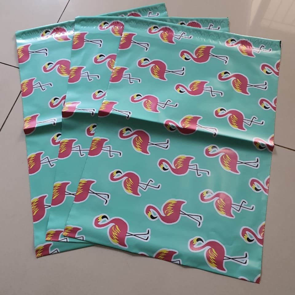 

Amplop Plastik Polymailer Flamingo 30x40 isi 50pcs
