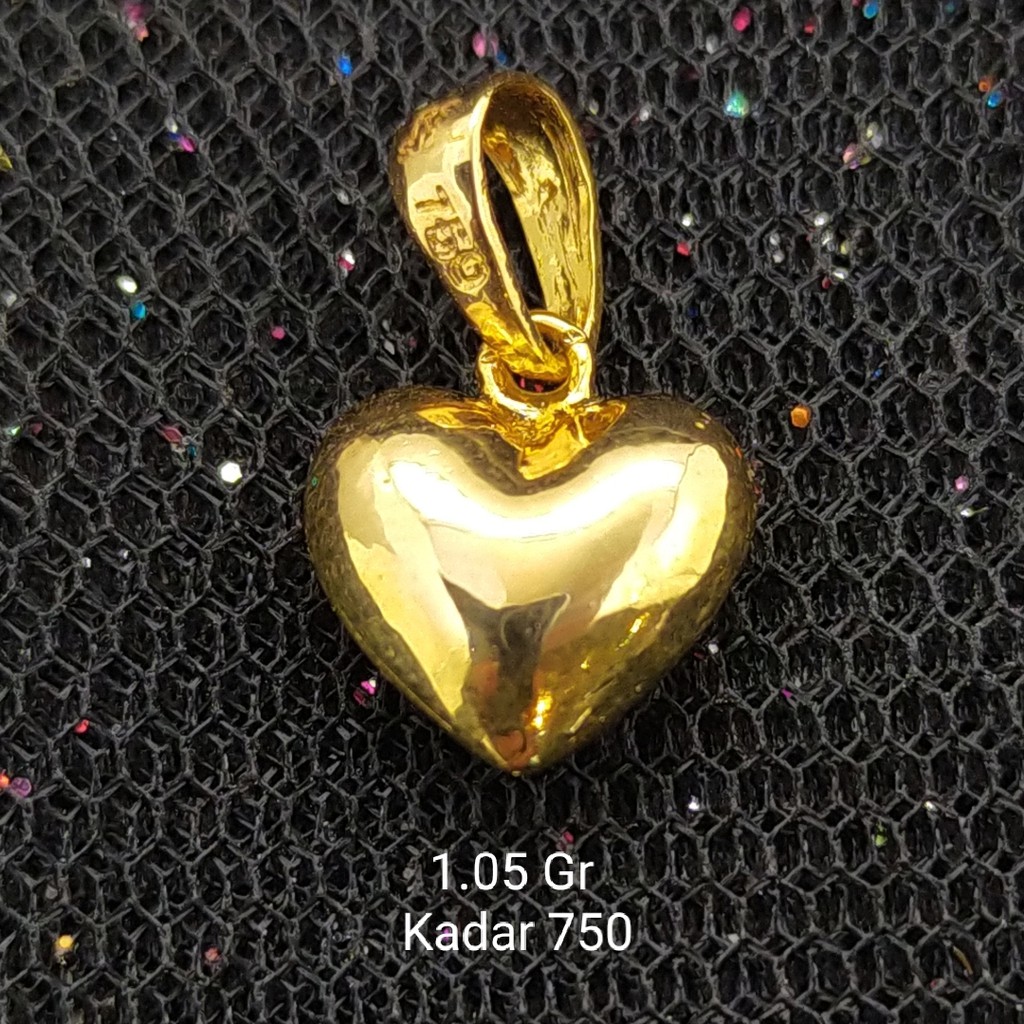 Liontin Emas 17 K - 1.05 Kadar 750 - 2060