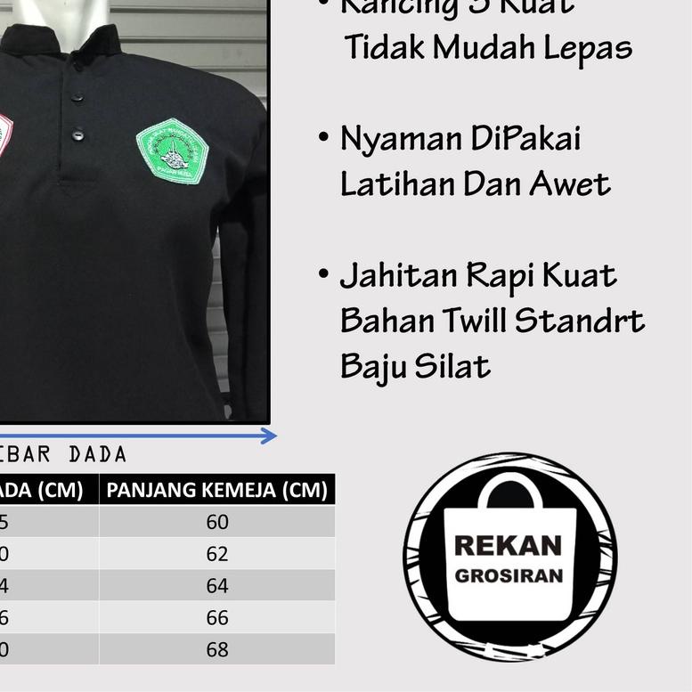 Sakral Pagar Nusa - Sakral Siswa Pagar Nusa - Sakral Pagar Nusa Bordir - Baju Pagar Nusa - Baju Sila