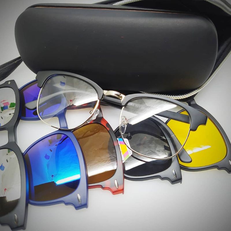 | Frame Kacamata clip on 2218 | Frame Kaca mata Anti Radiasi | Kacamata minus | Kaca Mata Terbaru