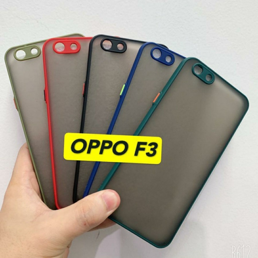 Aero Case / Silikon Bumper Dove Fuze My Choice MyChoice Pelindung Kamera Oppo F3