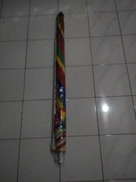 Payung Tenda / Payung Cafe / Payung Pantai Parasol Pelangi 240 Cm ( 48 )