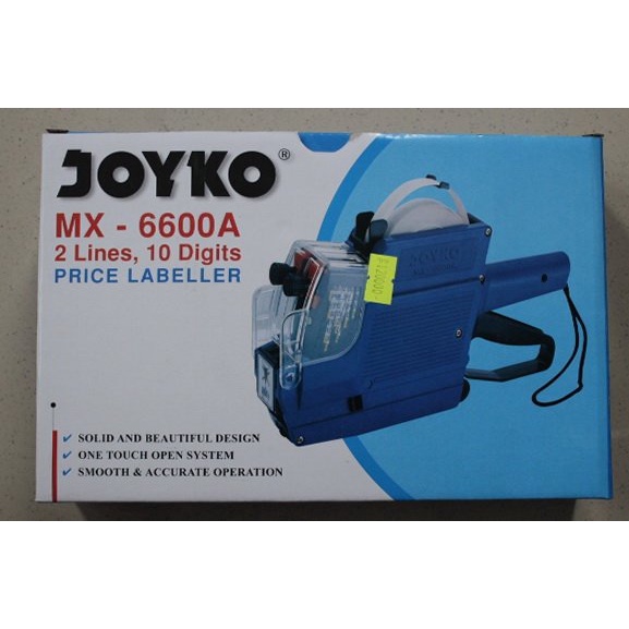 

Diskon Alat Label Harga 2 Line 10 Digits Joyko #MX-6600A Berkualitas