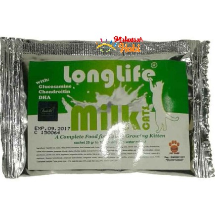 Susu Kucing Longlife HIJAU Kitten Milk Replacer Long Life 20gr