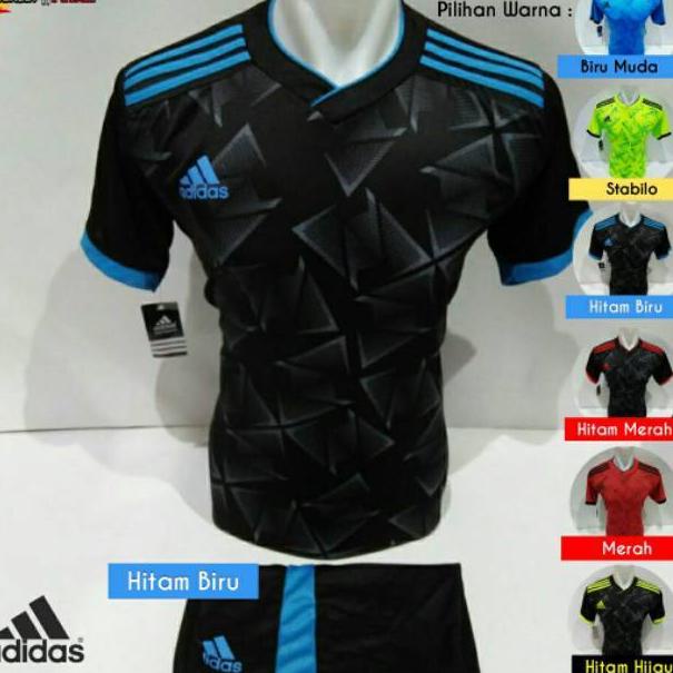 KRW.01Jl22υ– AD 08 ] Baju Olahraga Jersey Bola Kaos Setelan Futsal adidas / Volly