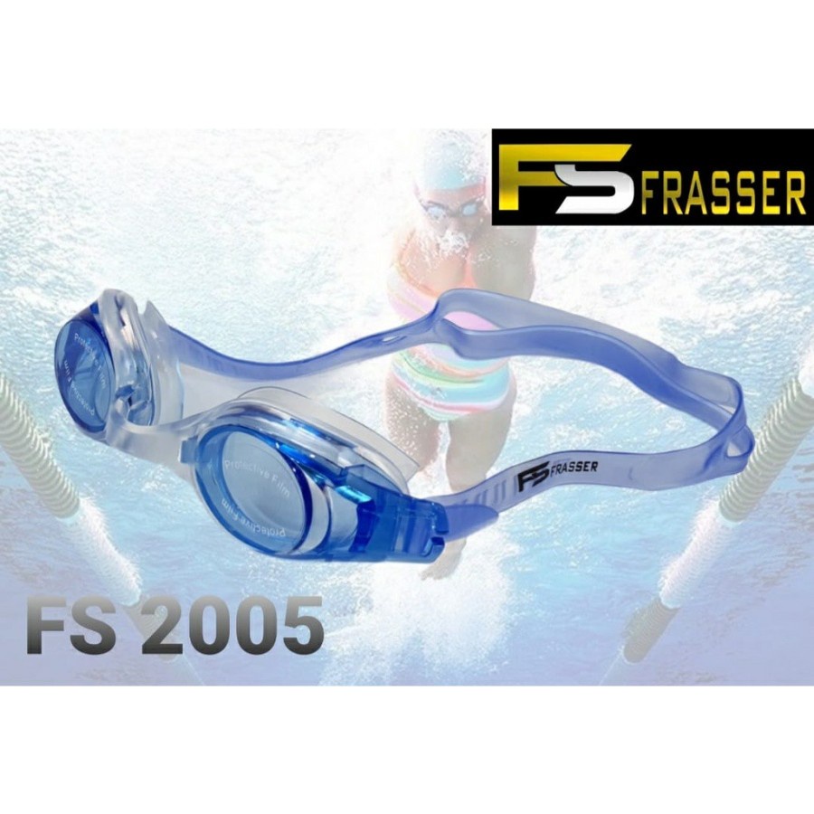 Kacamata Renang Swimming Goggles / kaca mata renang Frasser bonus Dompet