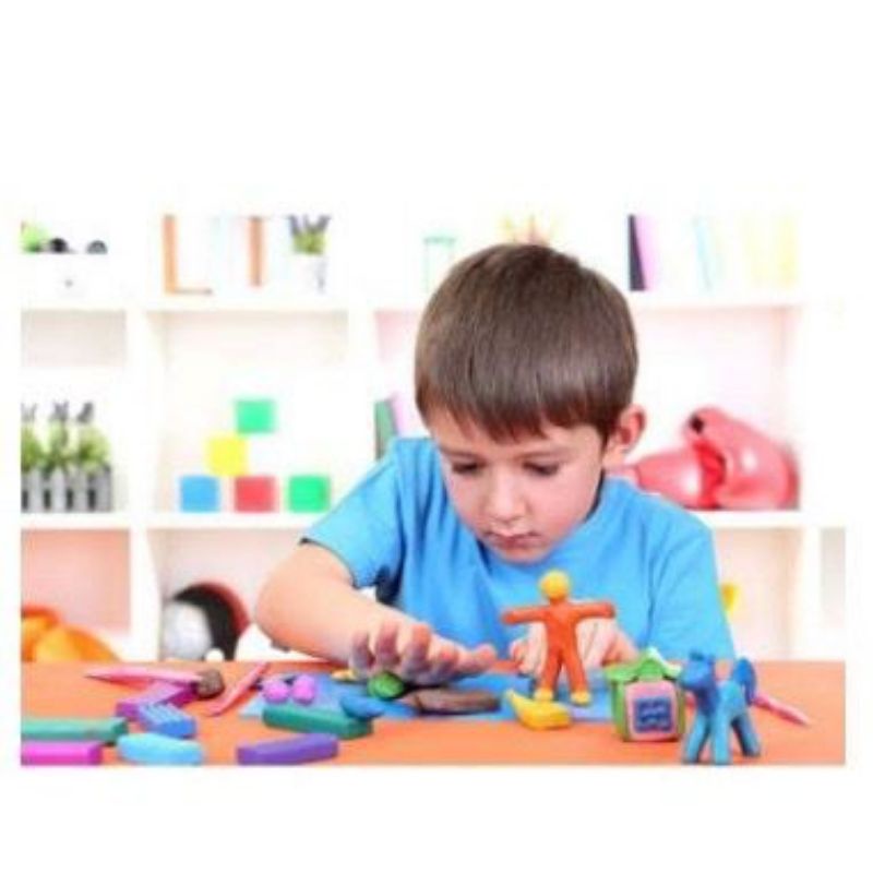 ISI 12 COLOUR CLAY POLYMER EDUKASI MAGIC FREE PISAU 3 PCS MAINAN CLAY VIRAL EDUKASI SLIME MAINAN WARNA WARNI