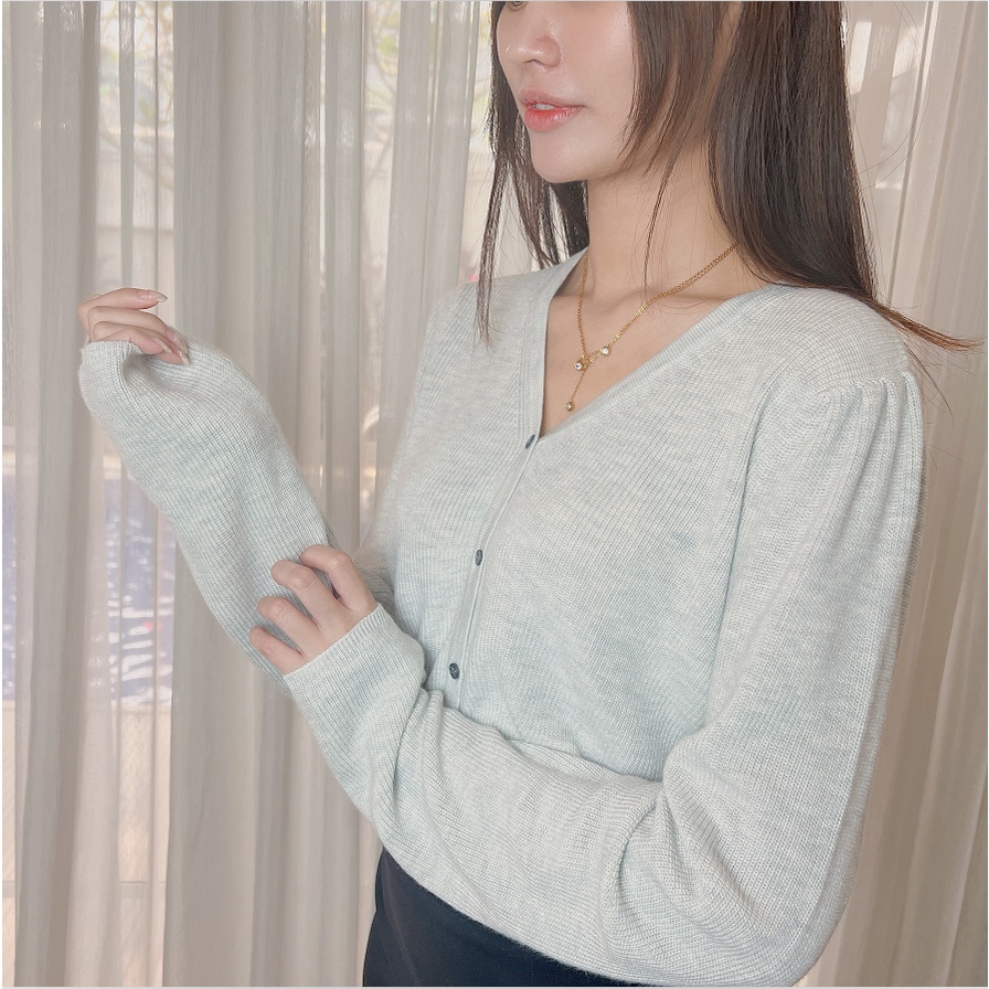 【Elegant】Summer Korean Lembut Knit Cardigan 7418