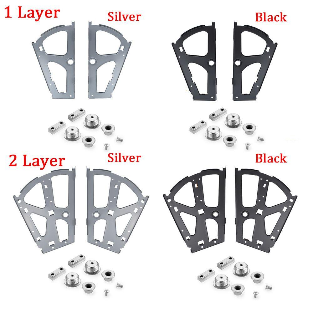 SUYO Engsel Lemari Laci Aksesoris Bergerak Rangka Plat Flip Fitting Rak Sepatu