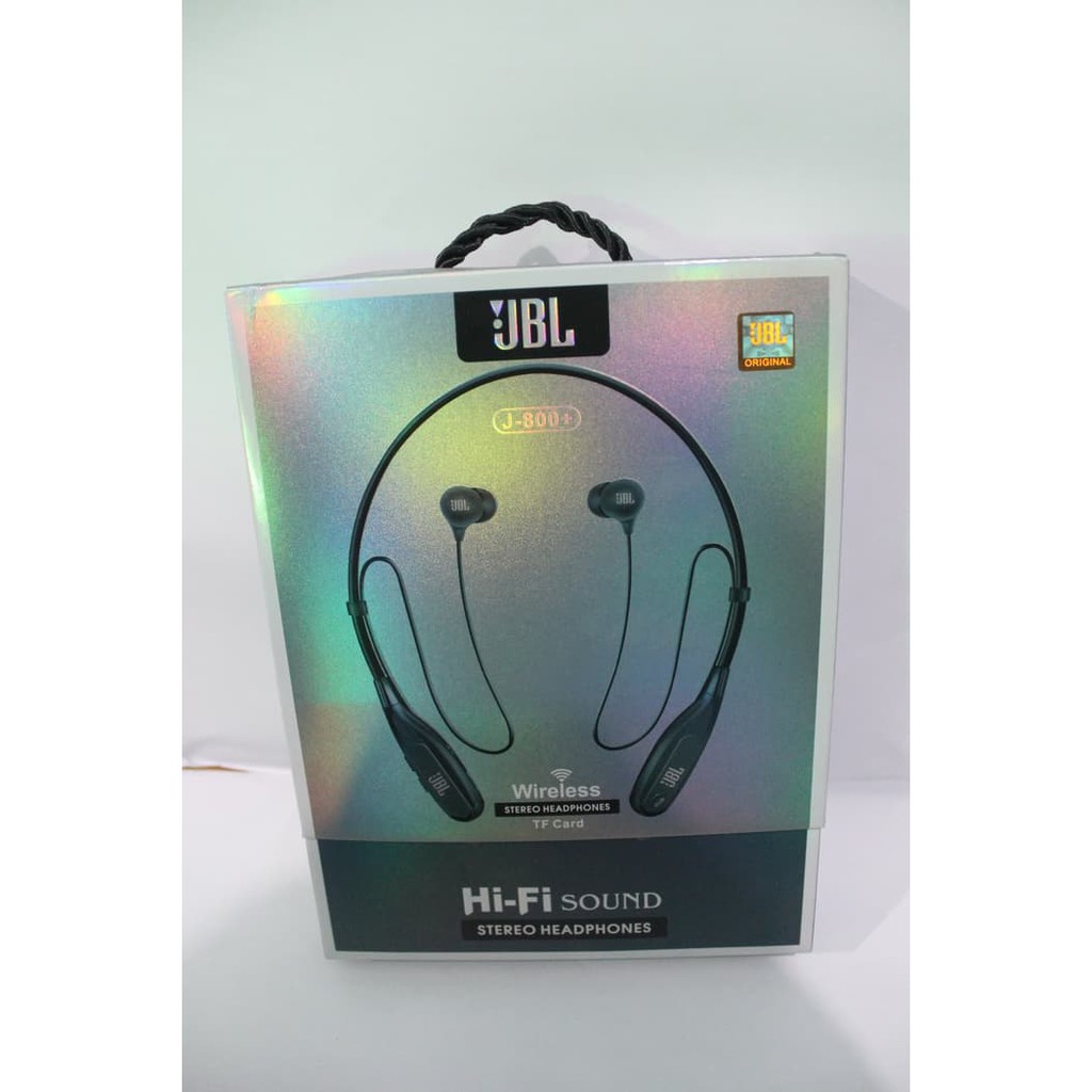 JUAL Headset Earphone Bluetooth JBL J800+ plus MURAH