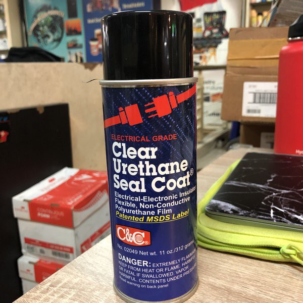 

CNC Clear Urethane Seal Coat