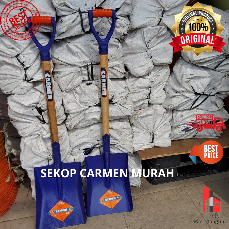 Sekop Pasir Tanah CARMEN Singkup Pasir MURAH Sekop Tanah Bangunan