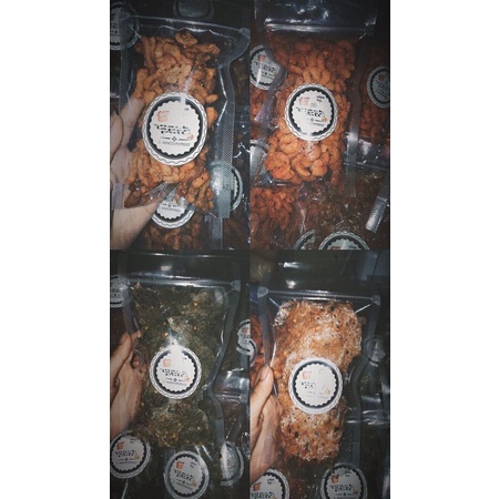 

Makaroni,Usus Ayam,Kripik Kaca Pedas,Basreng