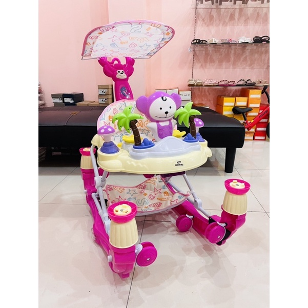 DIJAMIN TERMURAH Baby Walker Apolo Space Baby SB 615-3 / SB615-3 / SB618-3 / SB 611-3 / SB 613-3  612-3 Alat bantu belajar berjalan baby