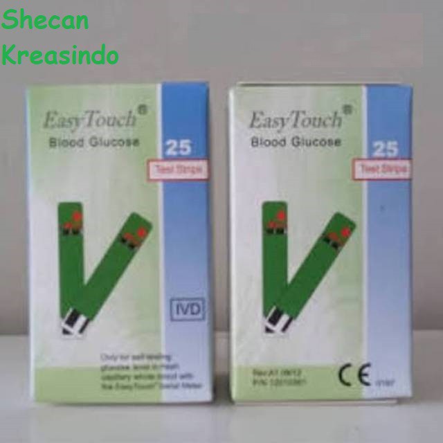 Strip Gula Darah Easy Touch / Stik Gula Darah Glukose Easy Touch