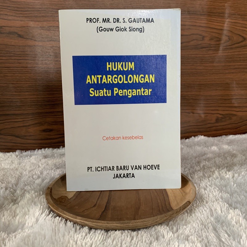 Buku Hukum Antargolongan Suatu Pengantar Cetakan Kesebelas