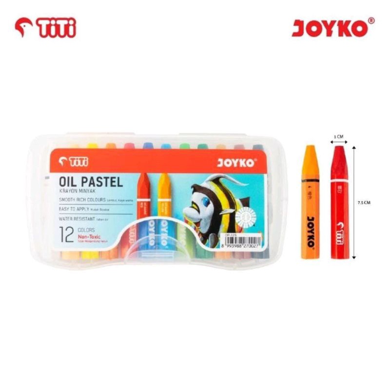 

KERAYON JOYKO TITI ISI 12 WARNA ORIGINAL