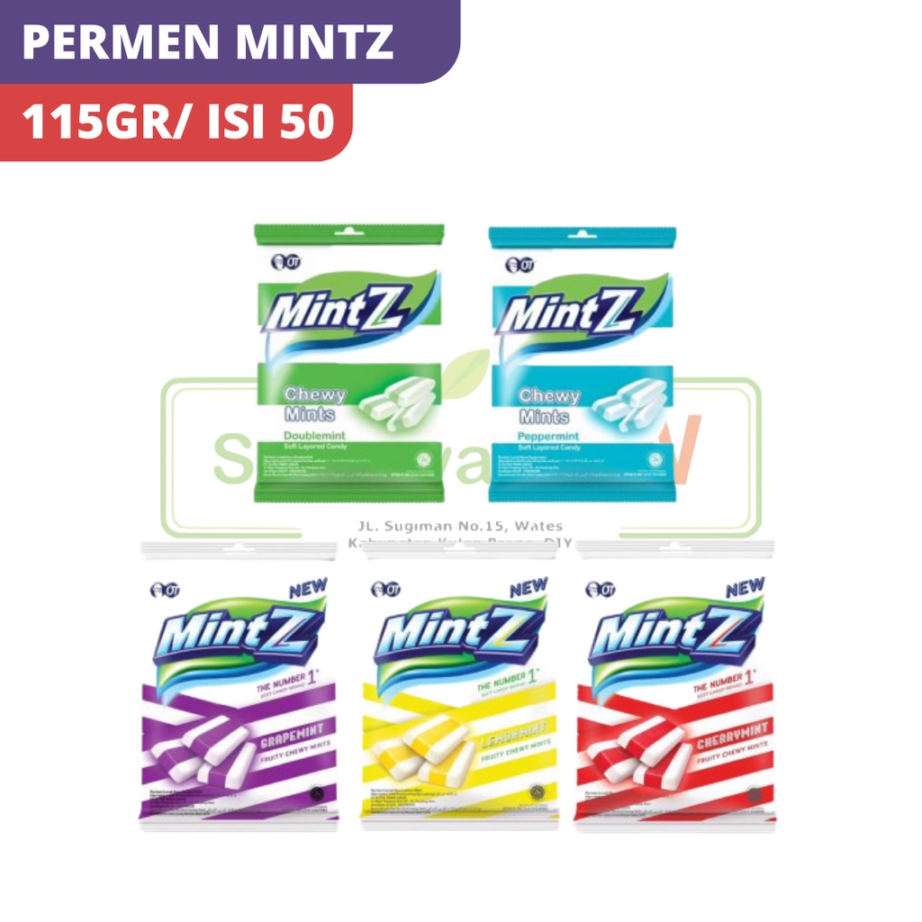 

PERMEN MINTZ RANDOM 115GR ISI 50PCS