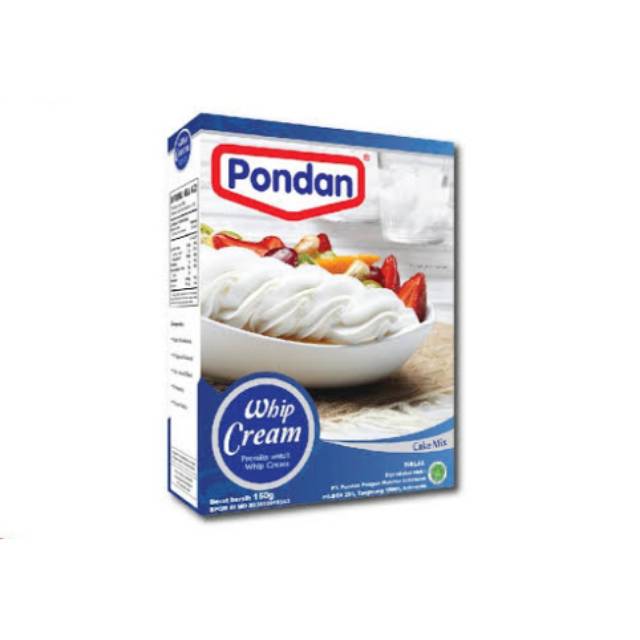 

Pondan Whip Cream Box 150gr