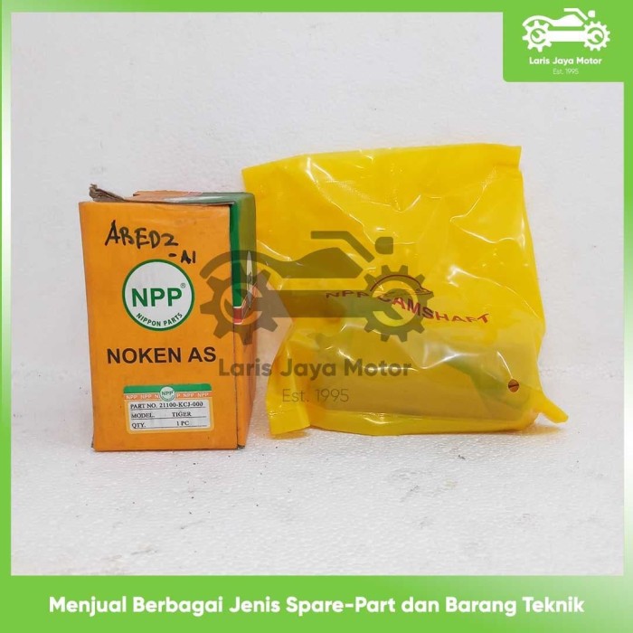 NOKEN AS TIGER CAMSHAFT 21100-KCJ-000 ORIGINAL ASLI NPP NOKEN AS TIGER NPP CAMSHAFT TIGER NPP NOKEN 