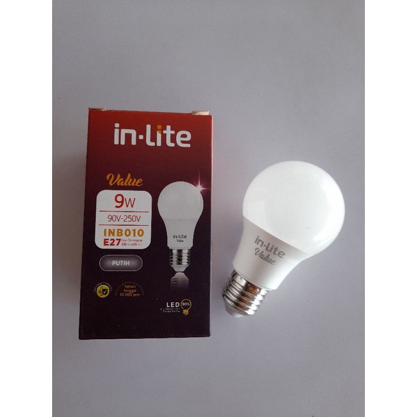 LampuLED 9Watt In-lite Value - Cool Daylight