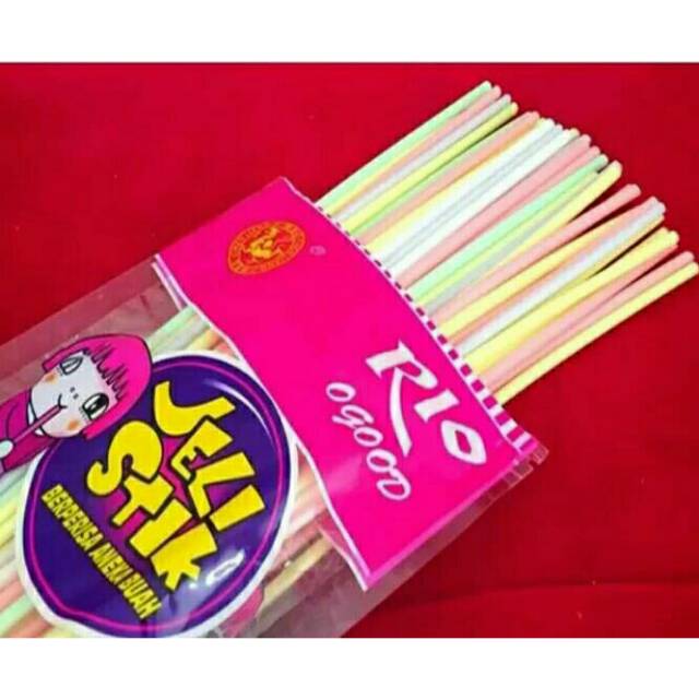 Permen jelly stik jumbo panjang