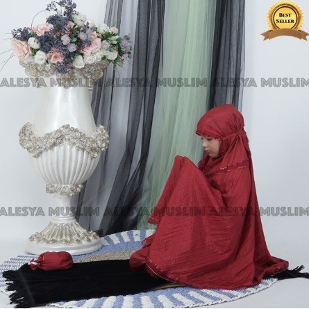 Mukena Anak Parasut Daffa/Best Seller/Harga Grosir/Bisa Bayar di Tempat