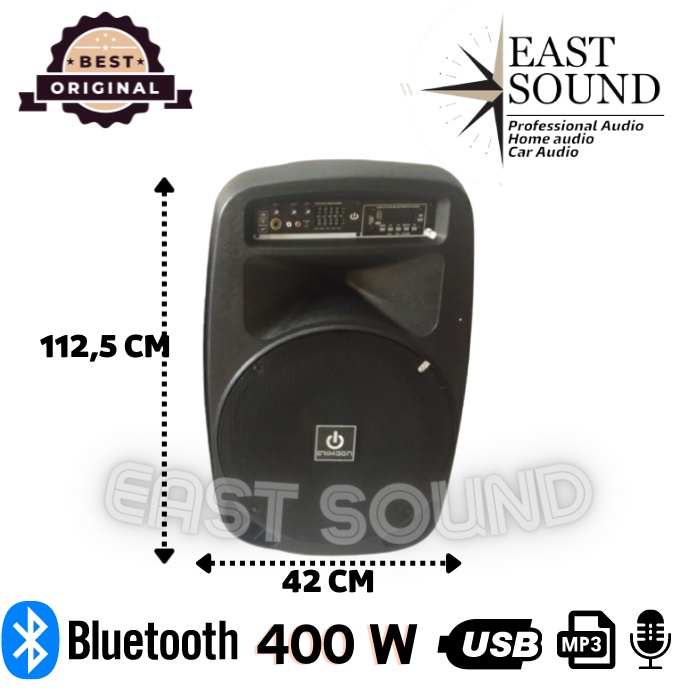 SPEAKER PARTY AKTIF PASIF CRIMSON 15 INCH CR-15 BLUETOOTH MP3