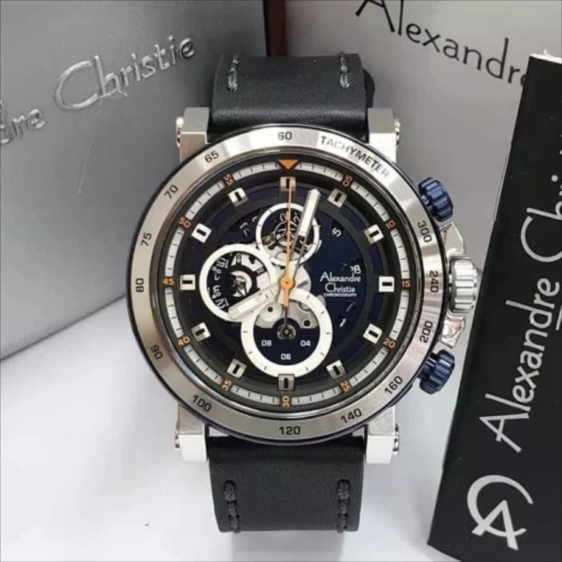 Jam Tangan Pria Alexandre Cristie 6429MC Original